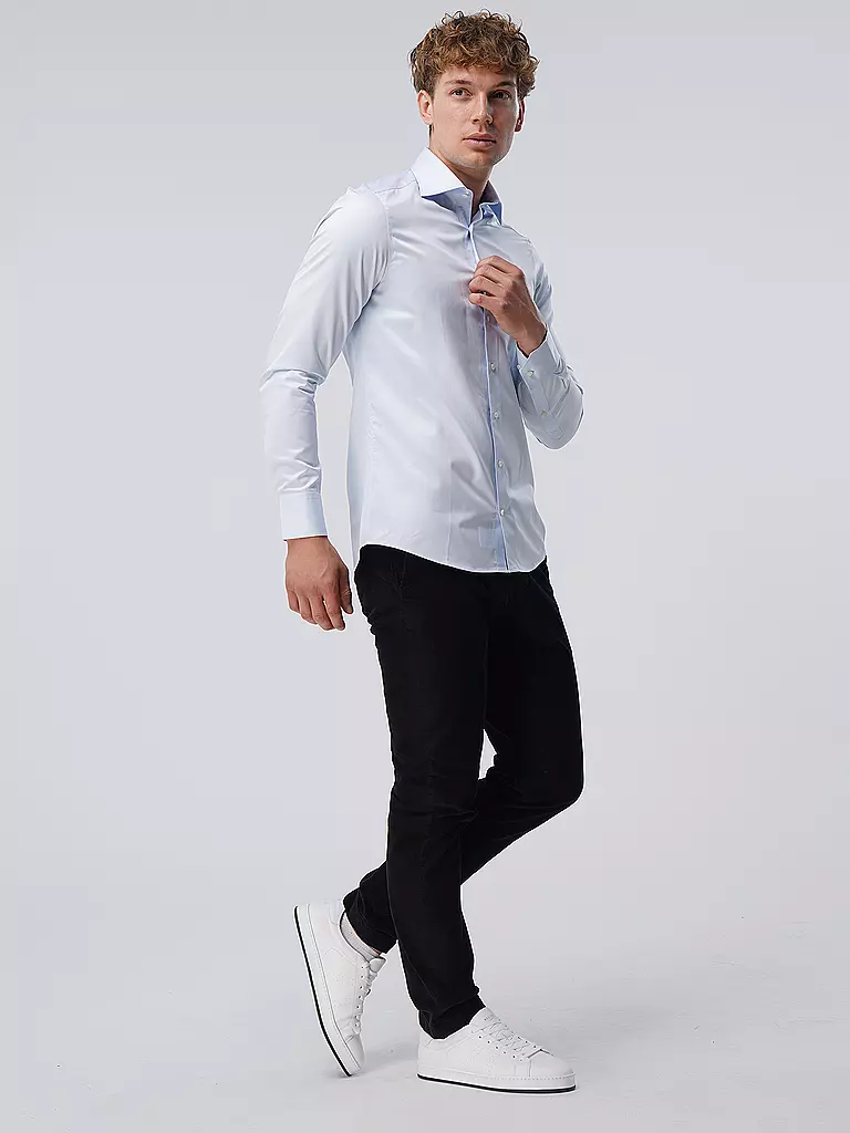 STENSTRÖMS Hemd Slim Fit hellblau