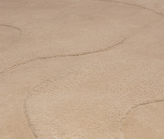 Woood Teppich »Alya« organisch, 170 x 240 cm, milk