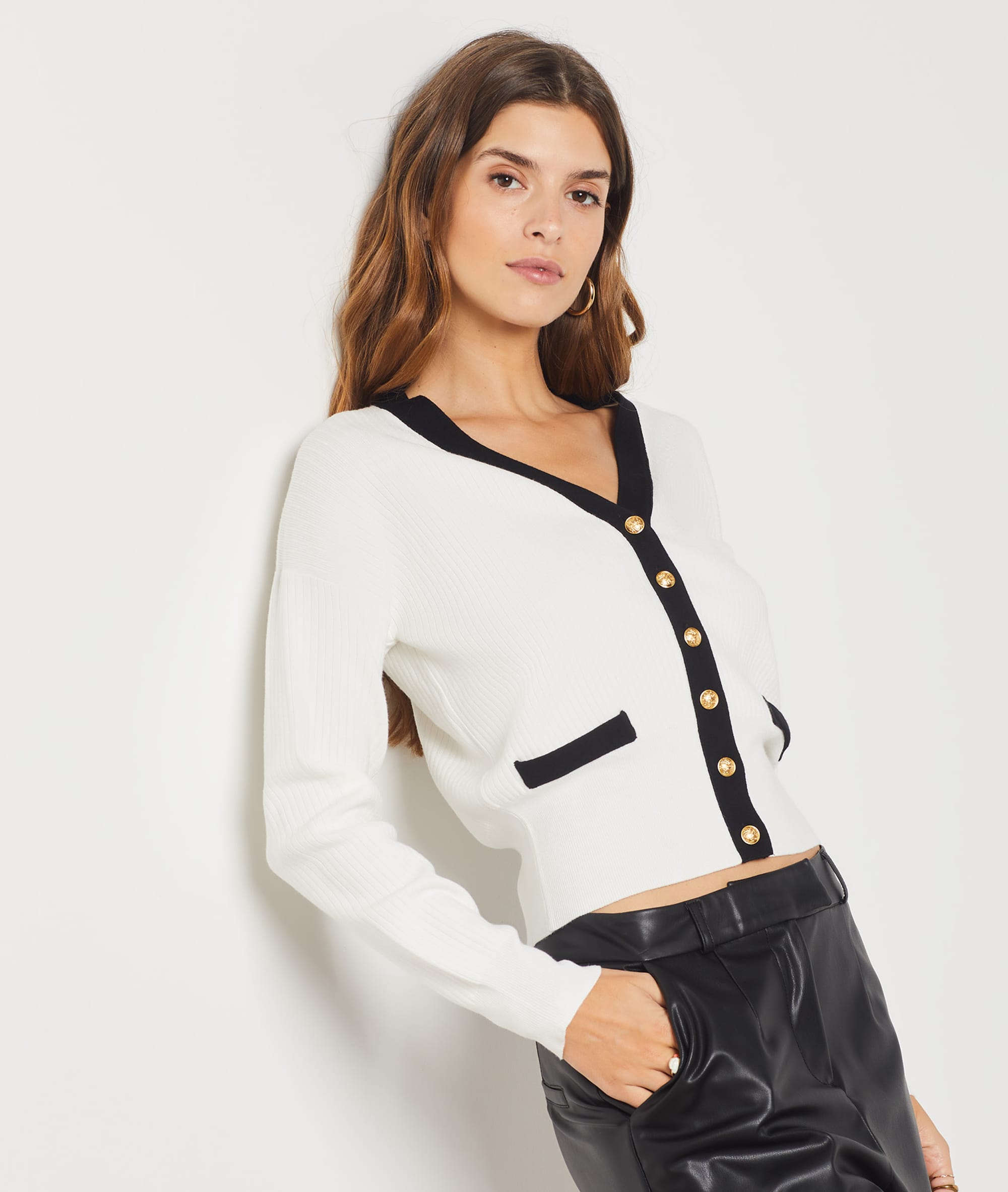 Gilet boutonné