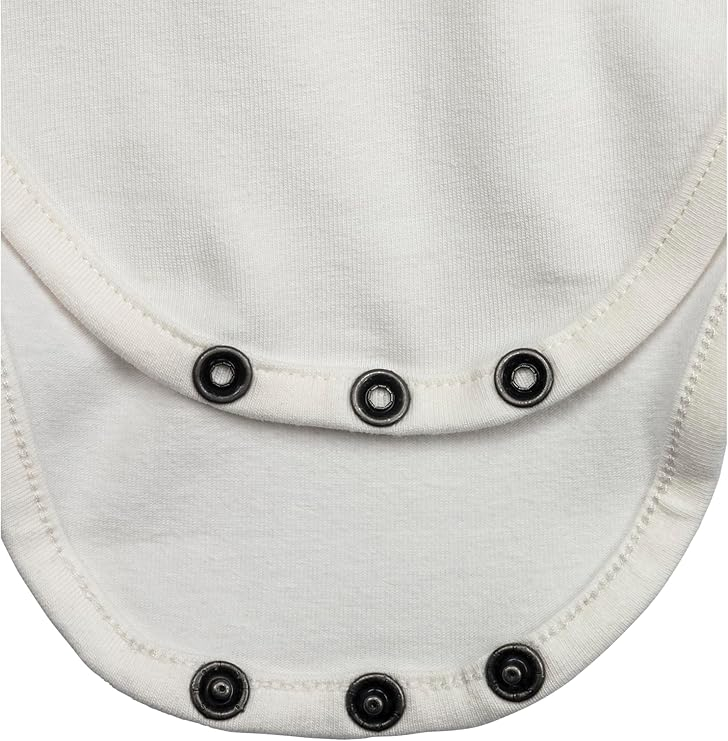 (Gr. 68) Baby Baumwoll Body Emmi Langarm Strampler Wickelbody (5692490 068908) - Ecru