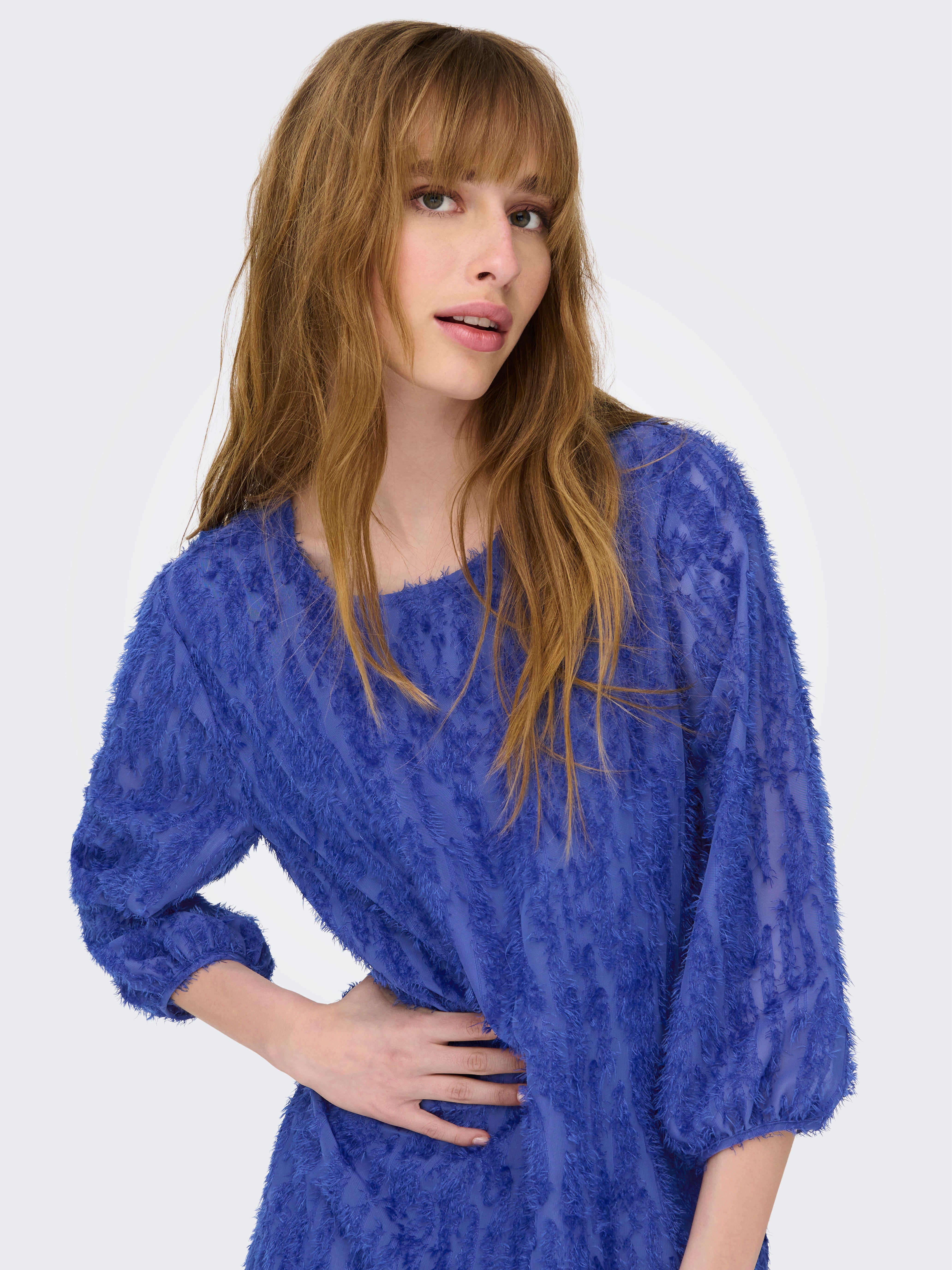 JDYKING Kurzes Kleid Dazzling Blue