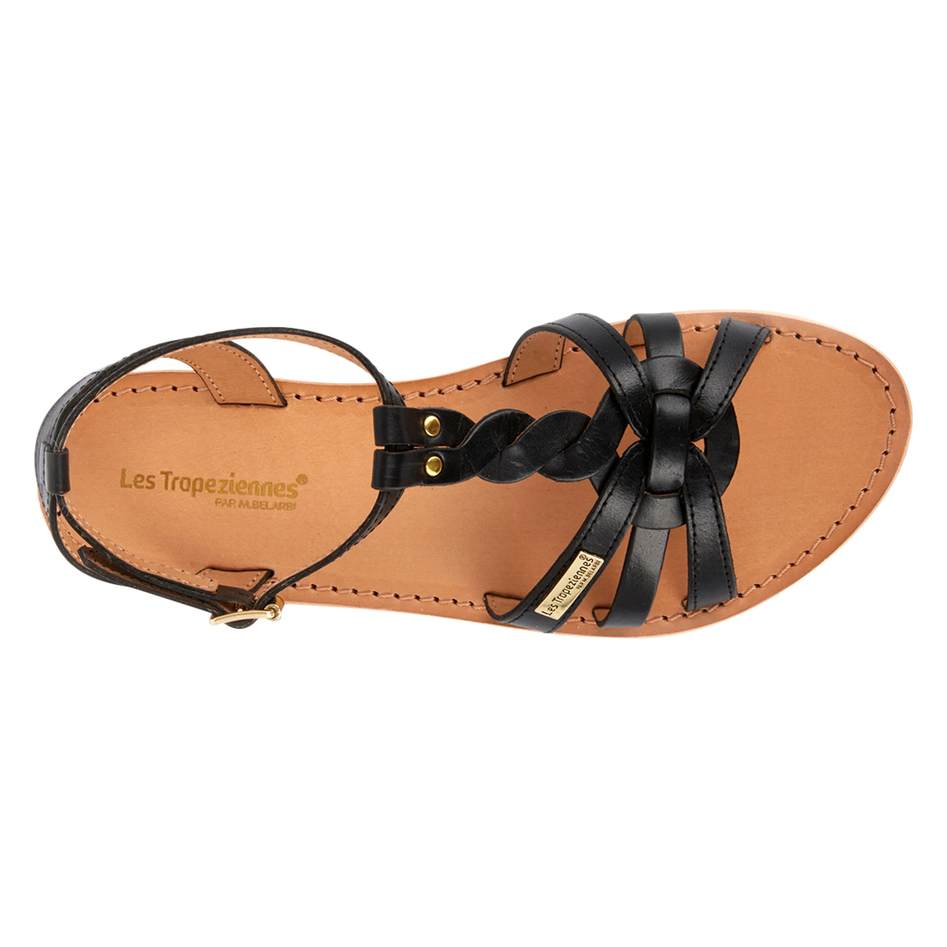Sandales cuirhamsuni | Noir