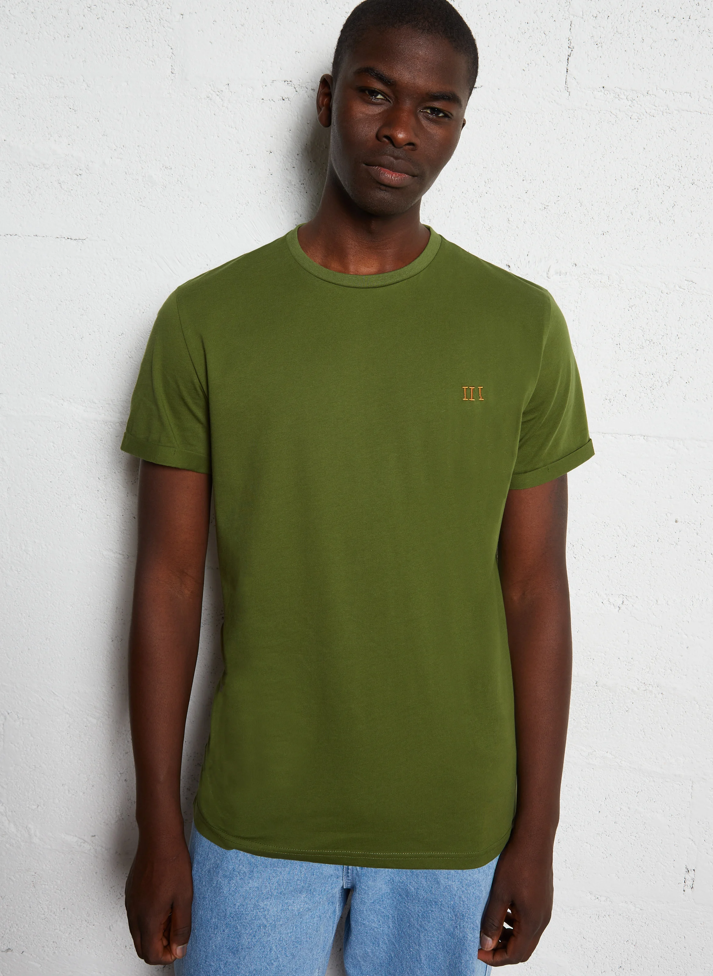 NORREGAARD - Tee-shirt col rond en coton | Vert
