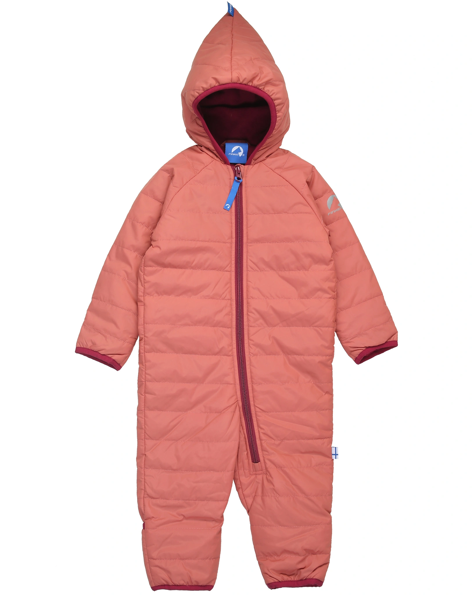 Stepp-Overall PIKKU VANU in rose/beet red