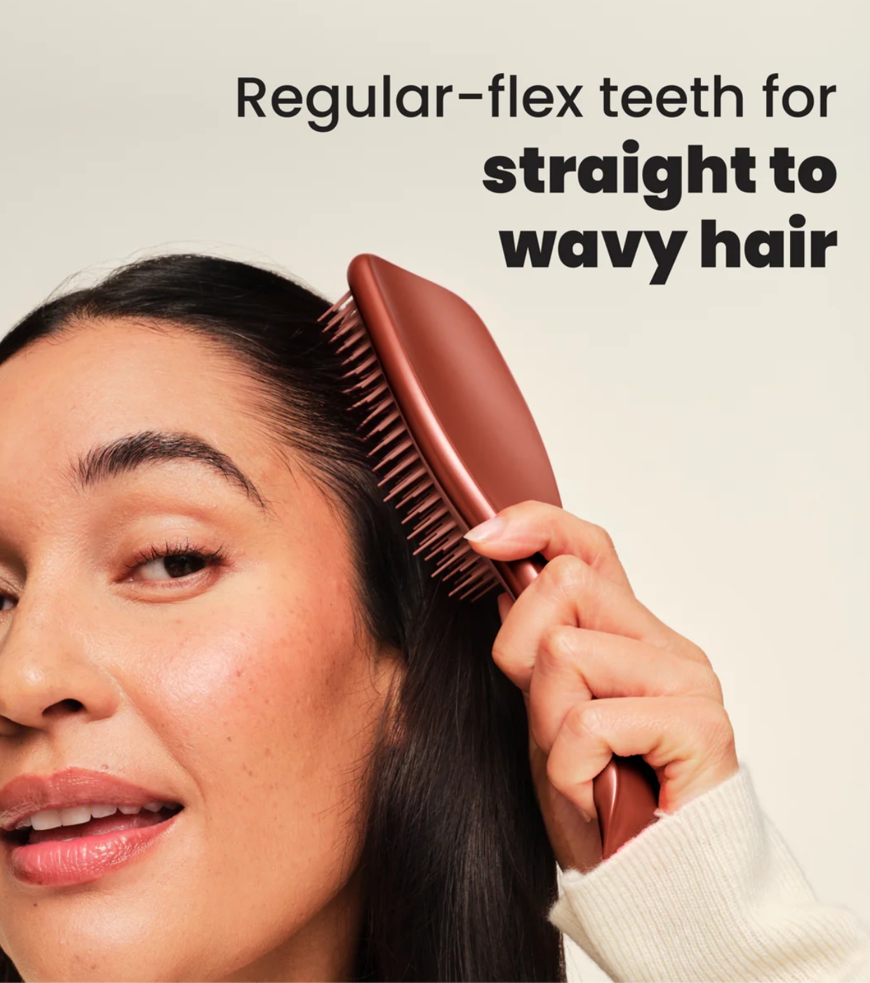 Tangle Teezer - Escova desembaraçadora com cabo The Ultimate Detangler Chrome - Chocolate Bronze