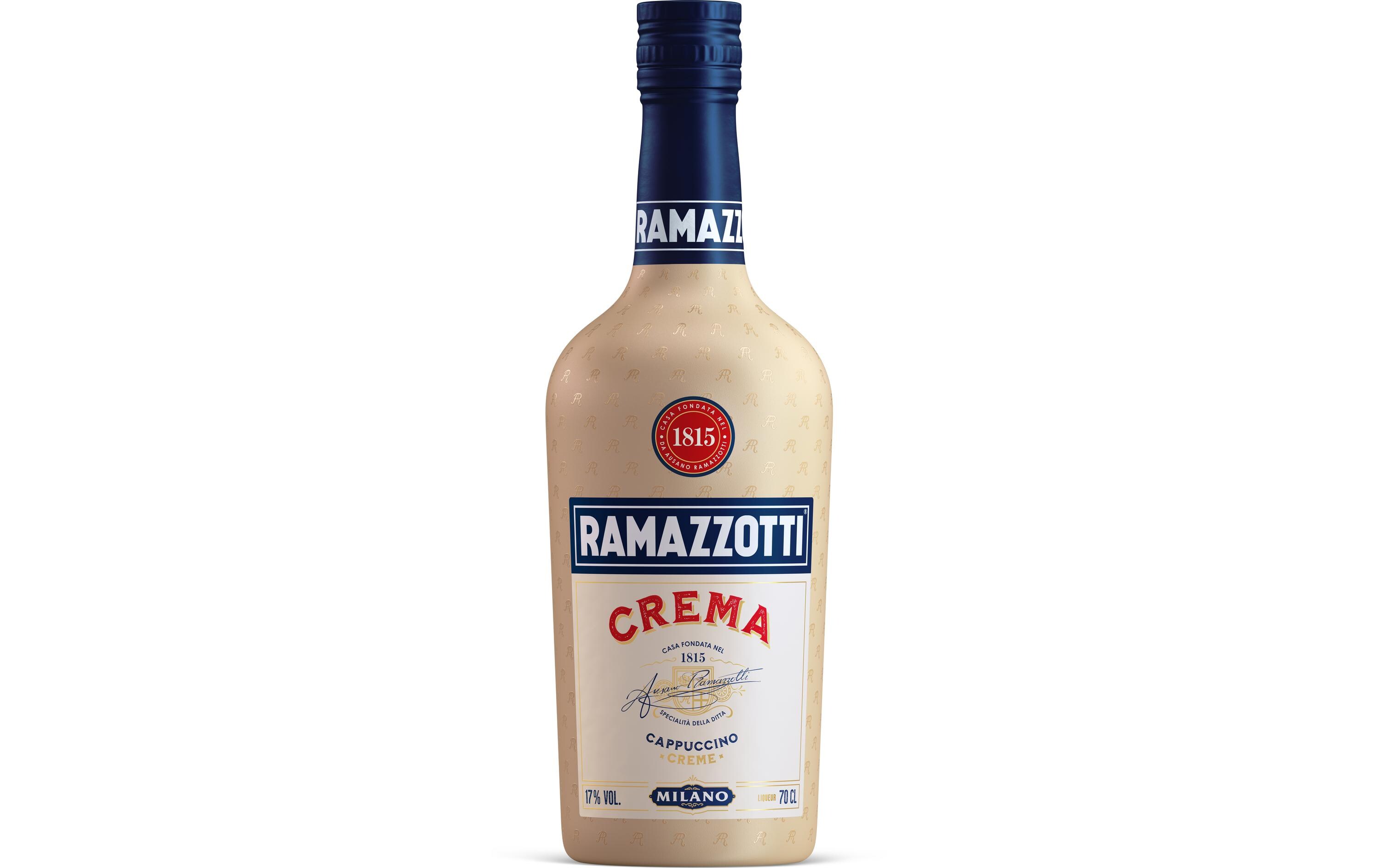 Likör Crema Cappuccino 0.7 lCremige Spirituosen Spezialität mit Cappuccino-Aroma