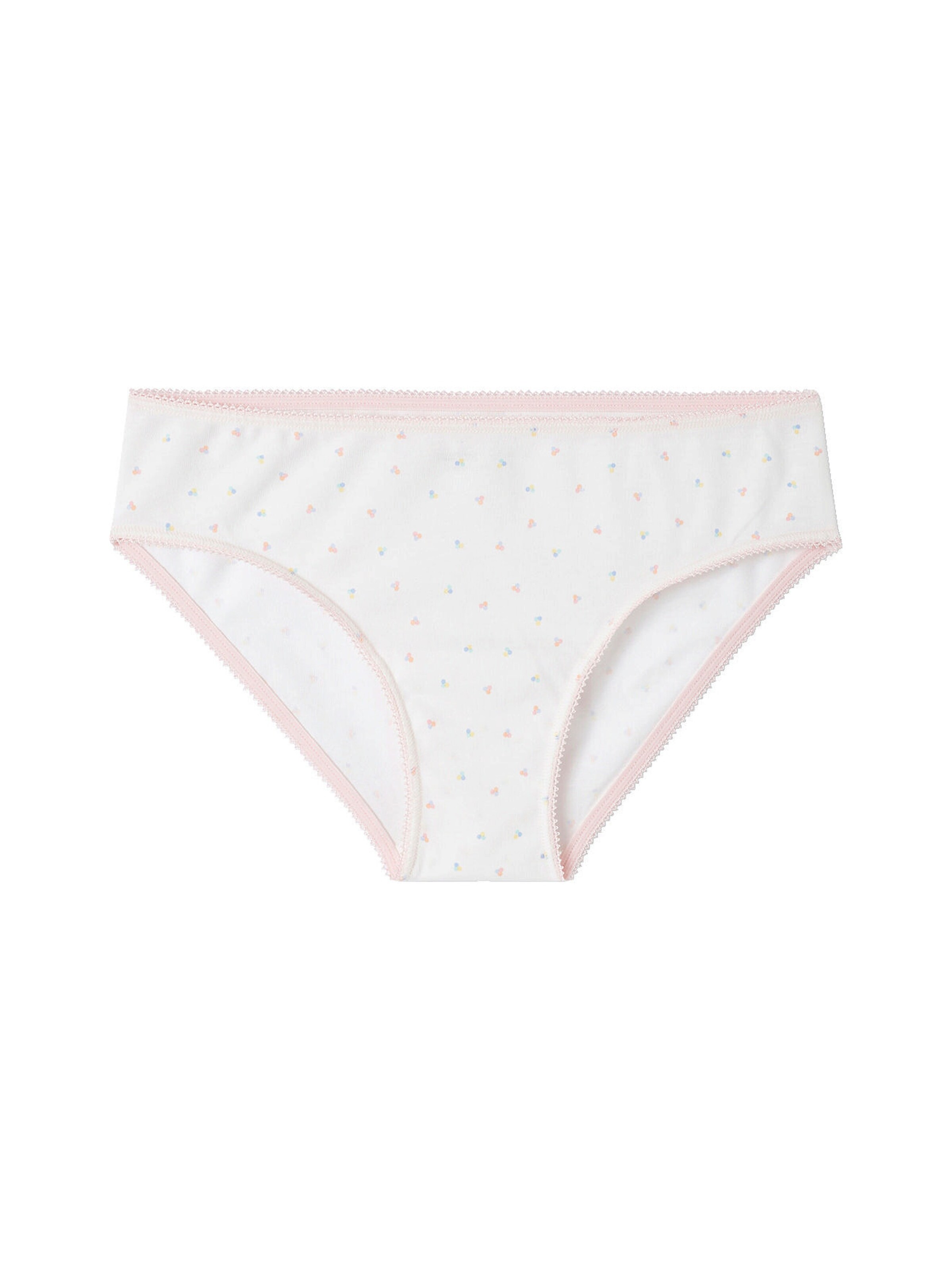 Vertbaudet 7er-Pack Mädchen Slips BASIC wollweiß