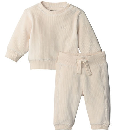 Calvin Klein Geschenkbox - Samt Fleece Set - Whitecap Gray