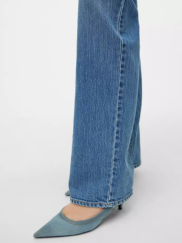 VERO MODA Jeans Wide Leg VMTESSA blau