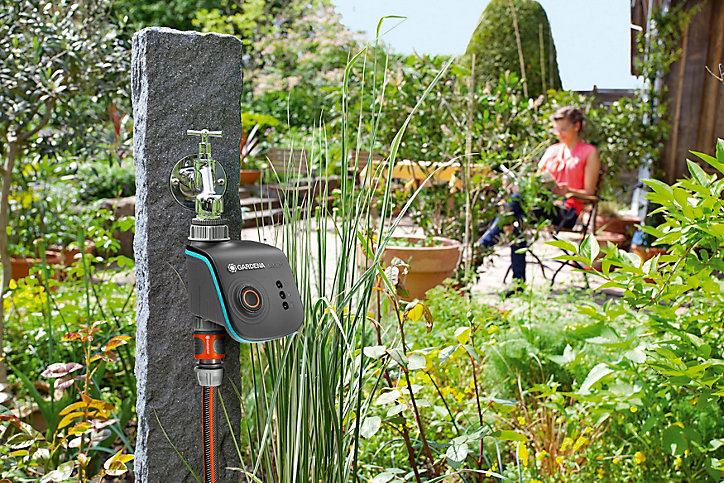 Programmateur d'arrosage connecté smart Gardena