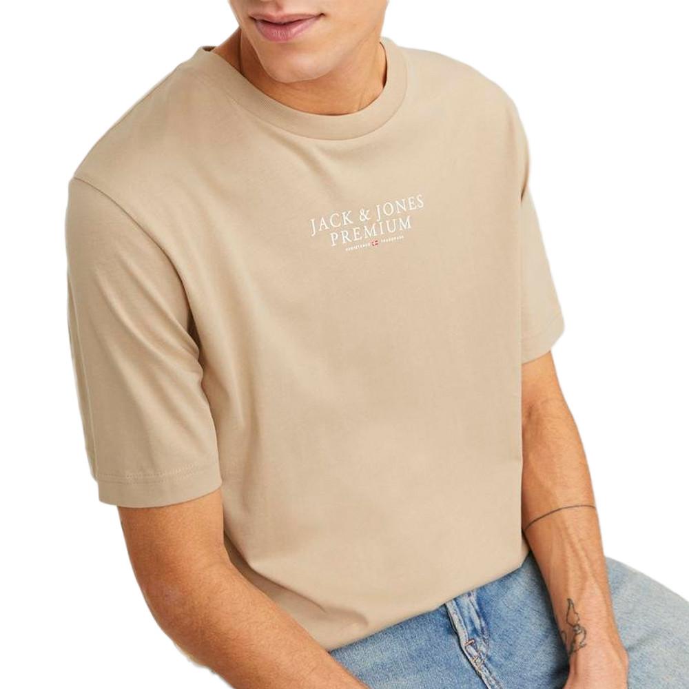 Jack & Jones T-shirt Beige Homme Jack & Jones Bluarchie