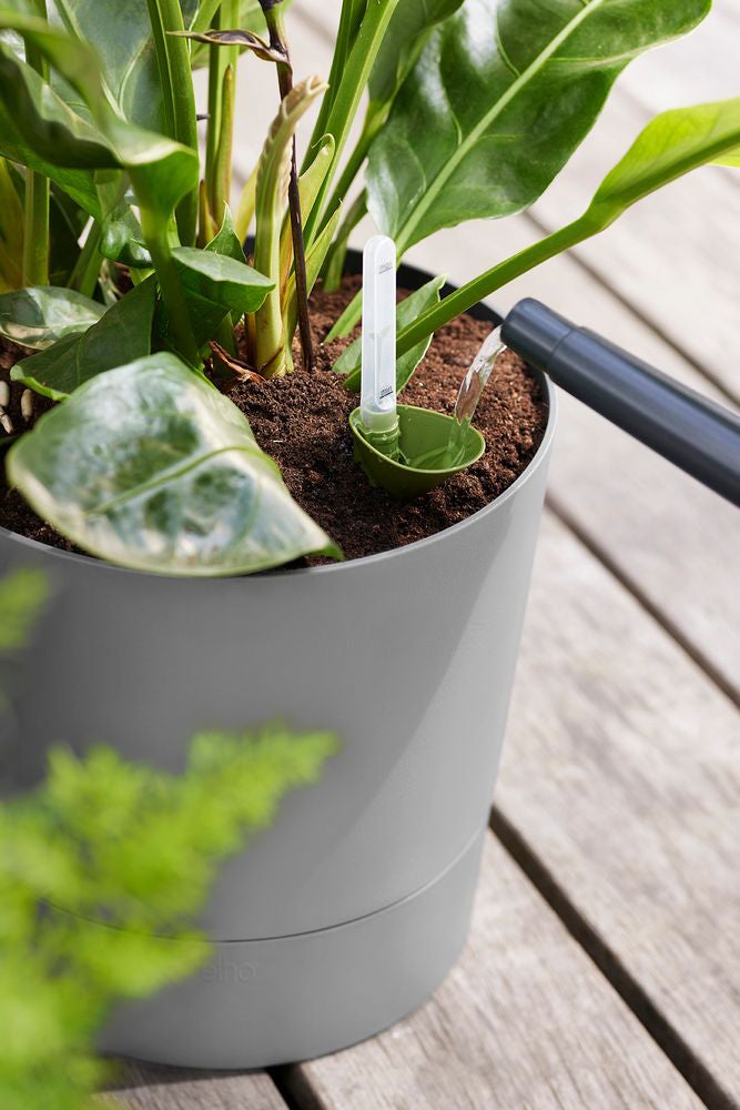 Elho bloempot Greensense Aqua Care grijs D 43 H 42,5 cm