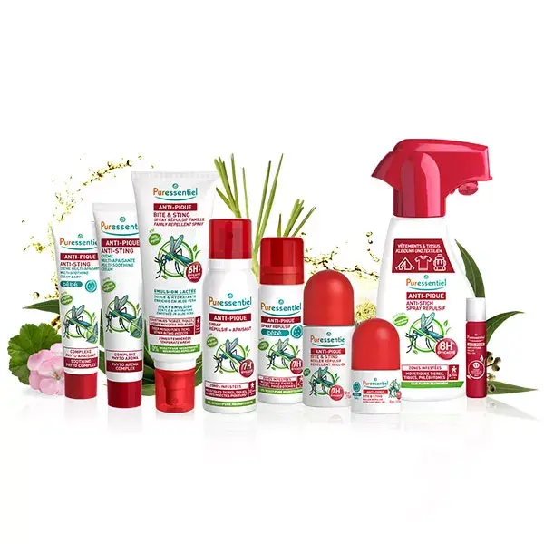 Spray Repelente Anti-Picadas Puressentiel para Pele Sensível 100ml