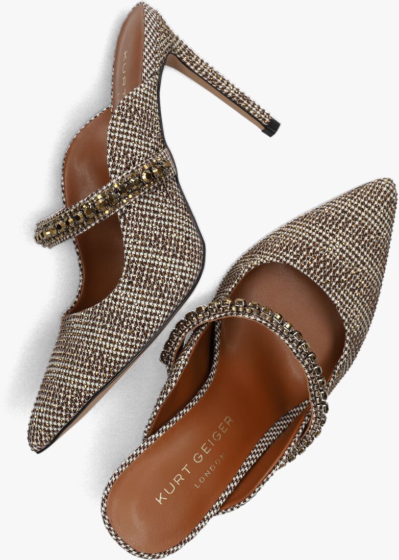 KURT GEIGER LONDON gouden kurt geiger london muiltjes duke