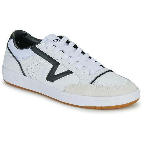 Vans - LOWLAND CC JMP R COURT - Blanc / Noir
