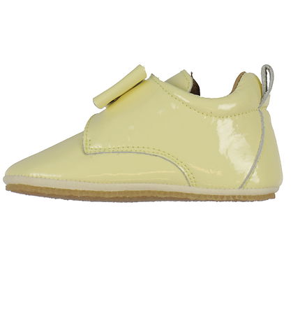 Wheat Hausschuhe - Bow - Lackschuhe m. Schleife - Lemon
