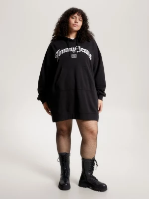 Vestido com capuz Curve Grunge Logo