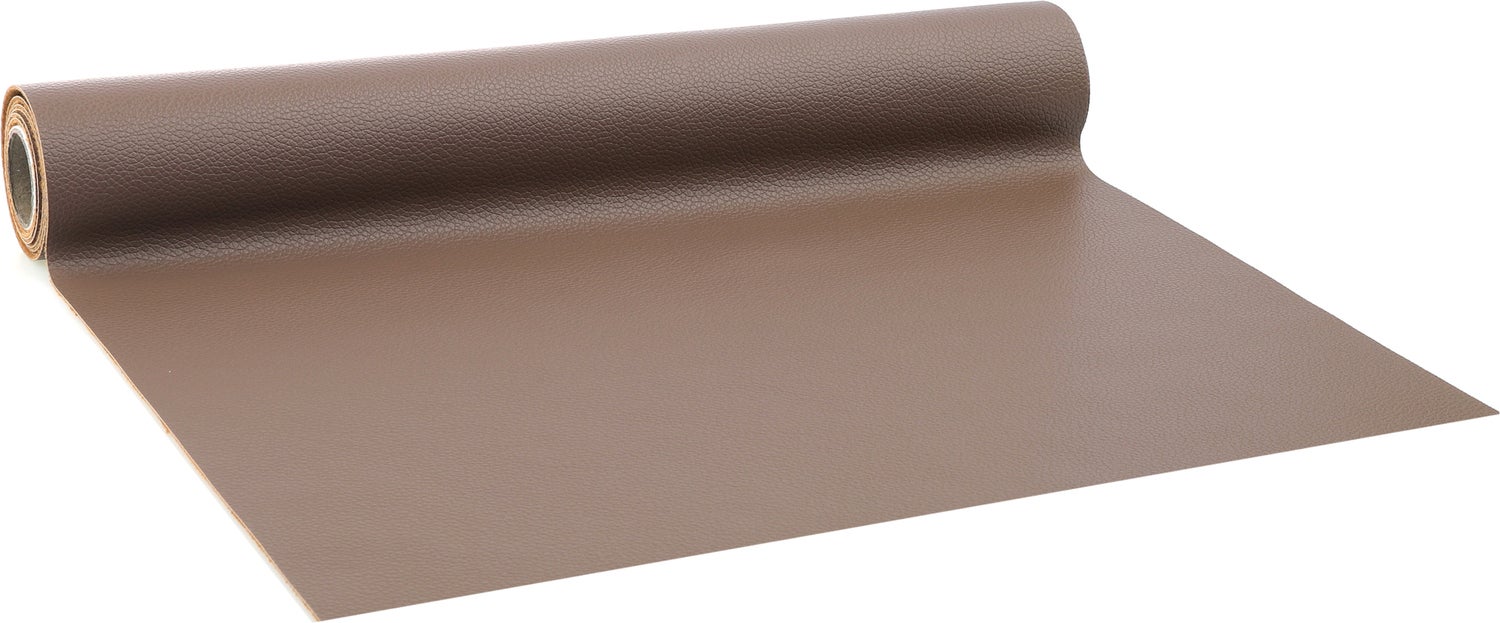Vivant tafelloper Leather taupe 135 x 33 cm