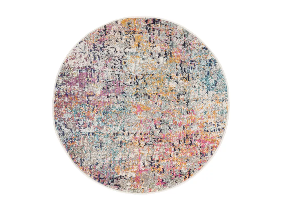 Tapis Grey & Pink 122 X 122 cm - Manjor