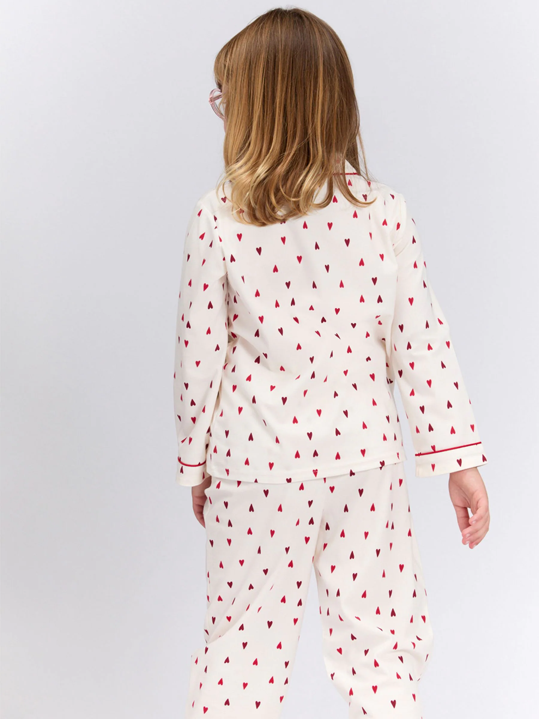 Crème - Boux Avenue Matching Stripe Christmas Pyjamas in a Bag