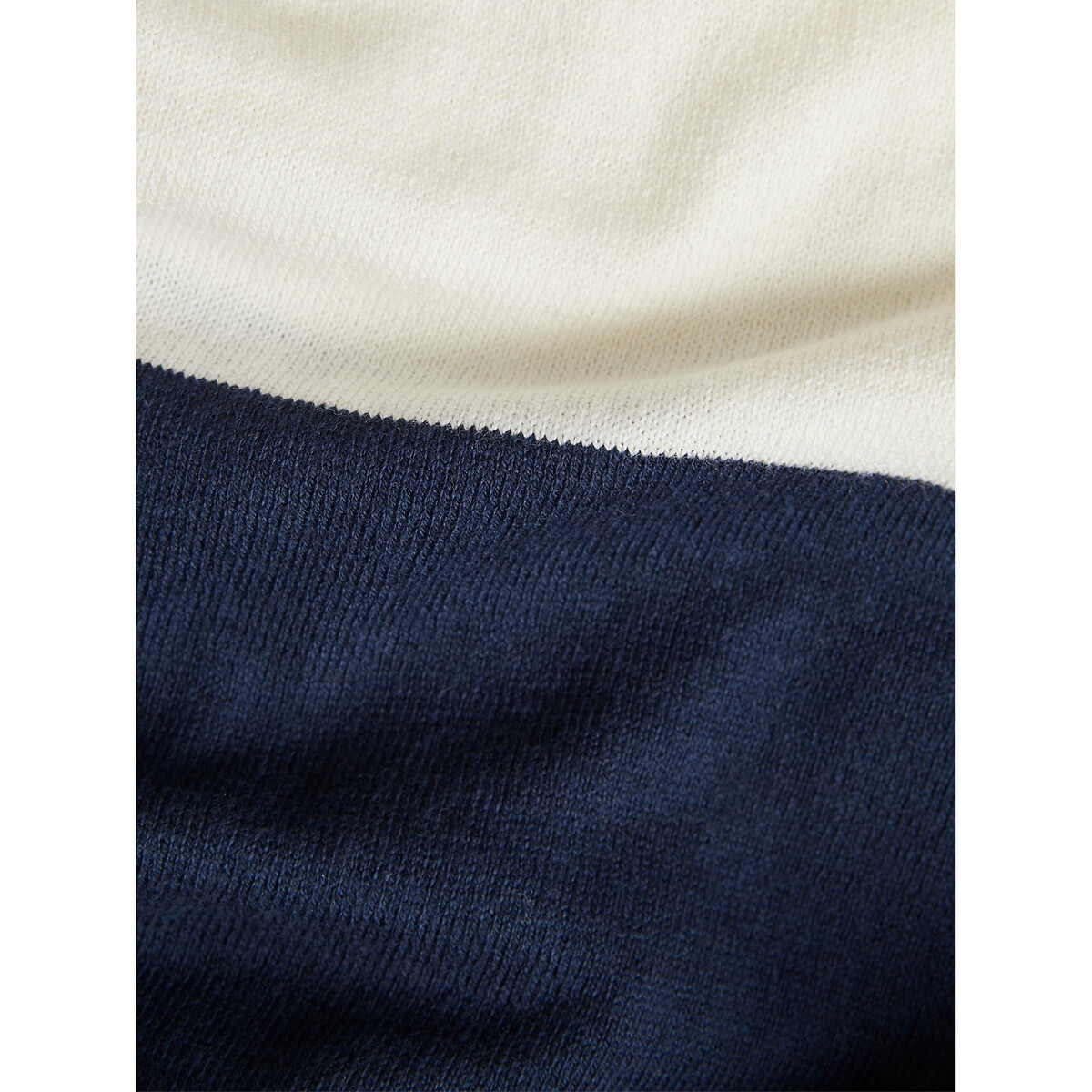 JACK & JONES<br>Camisa polo de tricô, gola e zíper