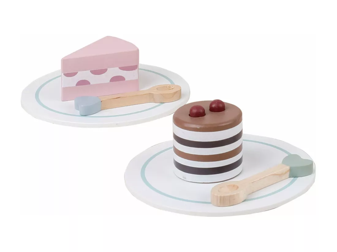 Jeu de Desserts et Pâtisseries pour Enfants Naryal À partir de 3 ans Bois Multicolore