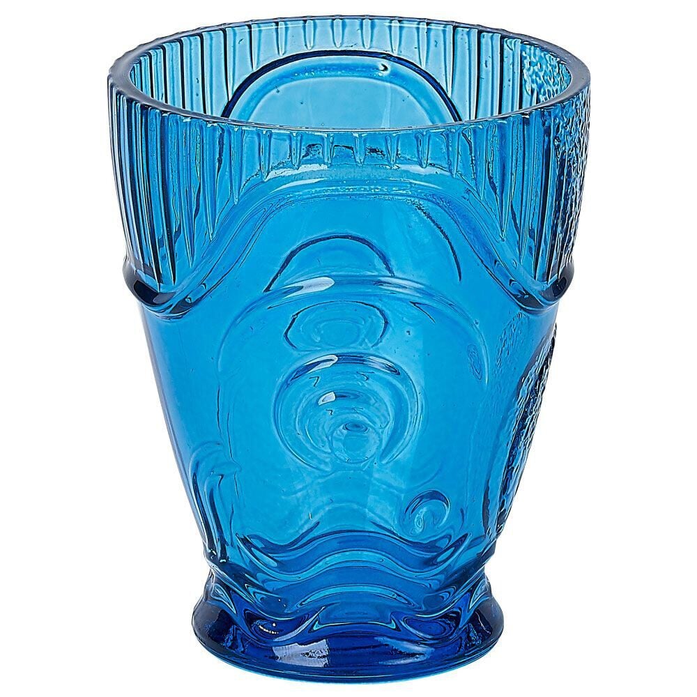 Set de 4 verres empilables forme poisson Ø8xH28cm - 2 coloris