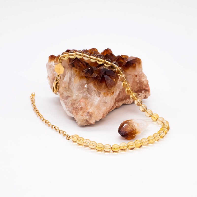 Bracelet Serena en pierres Citrine