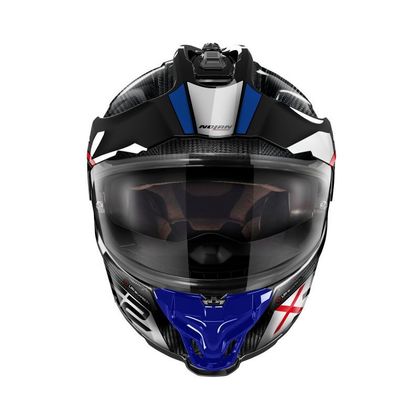 Casque Nolan X-552 - ULTRA CARBON - DINAMO N-COM - Carbone / Bleu