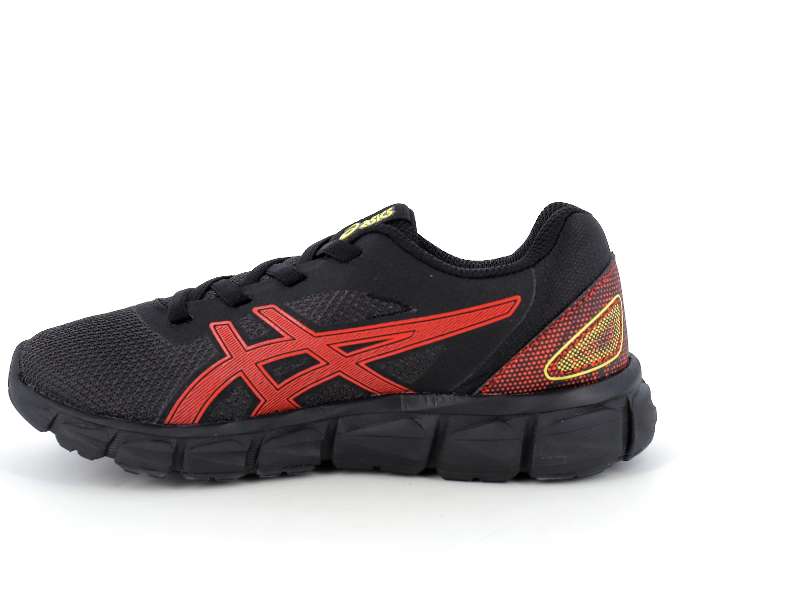 Asics-GEL QUANTUM LYTE II PS Matières combinées Noir Rouge
