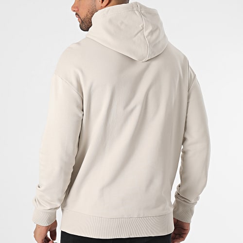 Sweat Capuche Double Flock Logo 1815 Beige