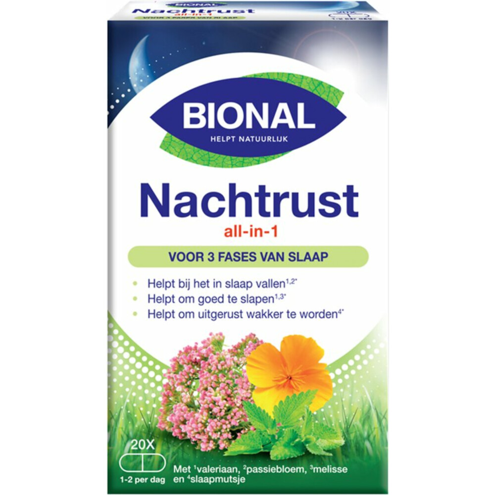 Bional Nachtrust All-in-One20 tabletten