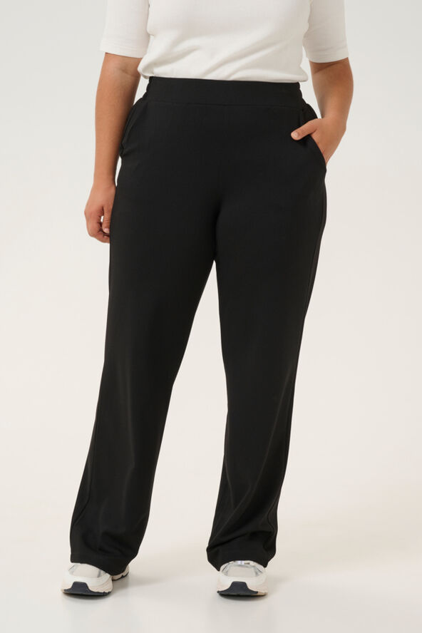 Kaffe Curve KCfrey Jersey Pants Black deep