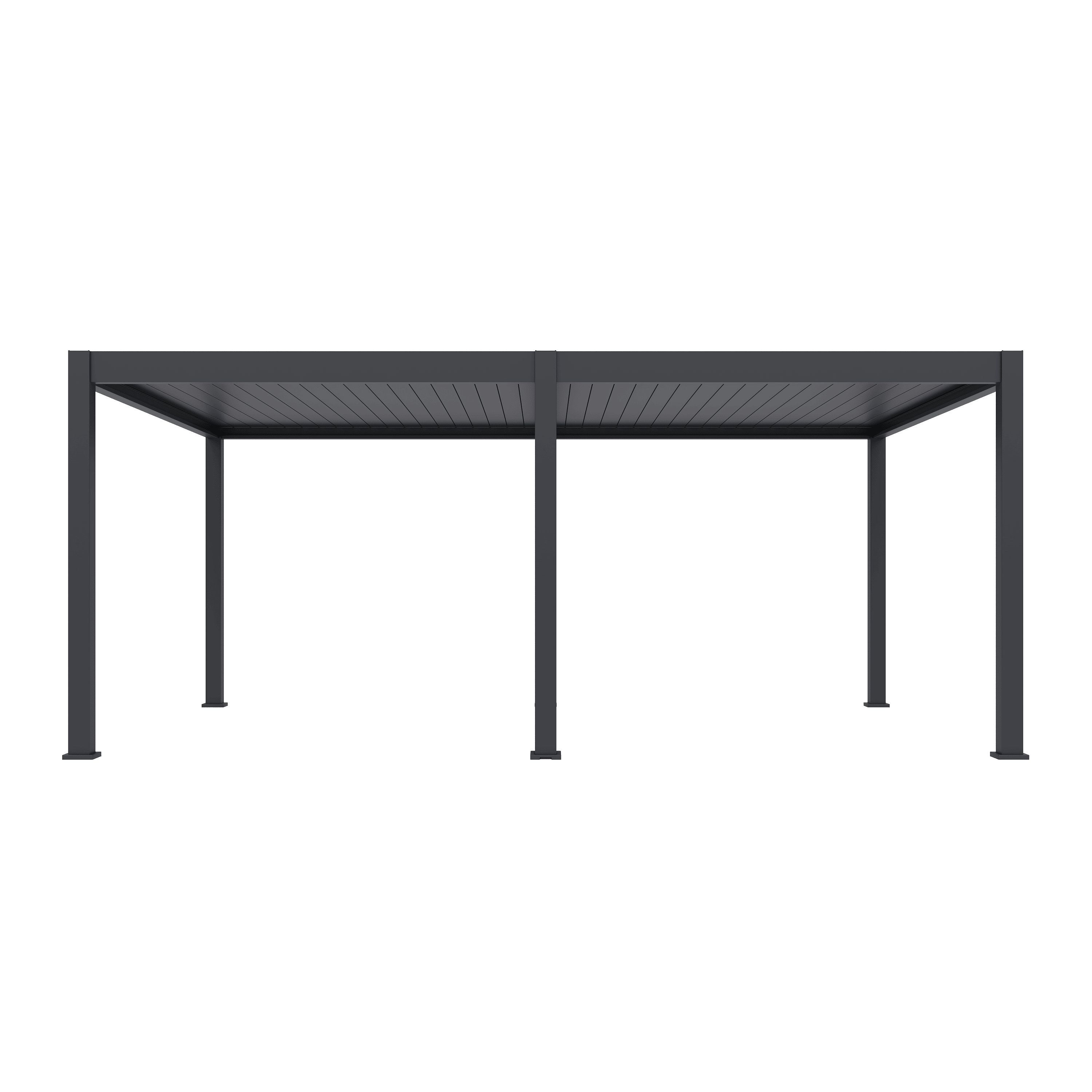 Orion Premium 400x600cm elektrische LED overkapping - antraciet