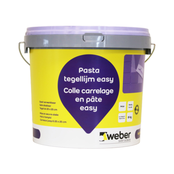 Weber pasta tegellijm easy beige 8kg