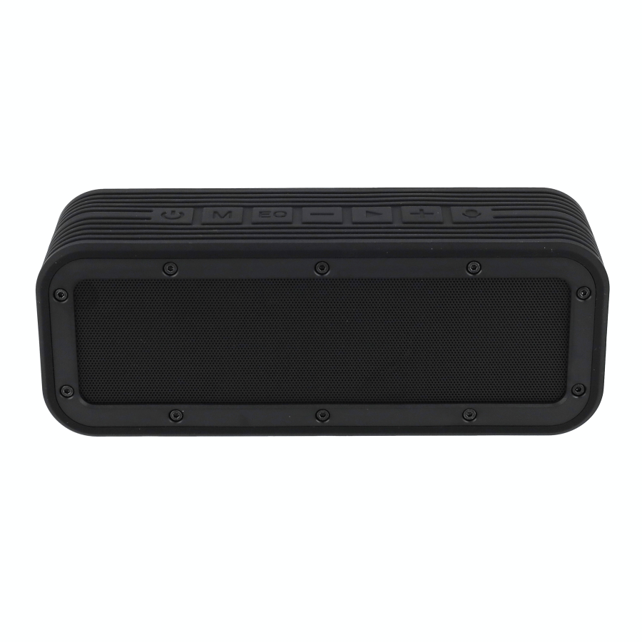 50W Bluetooth Lautsprecher Power Bass Subwoofer Spritzwasserfest (IPX7) Aux In / USB C / Micro SD Kartenslot   Handschlaufe - Schwarz
