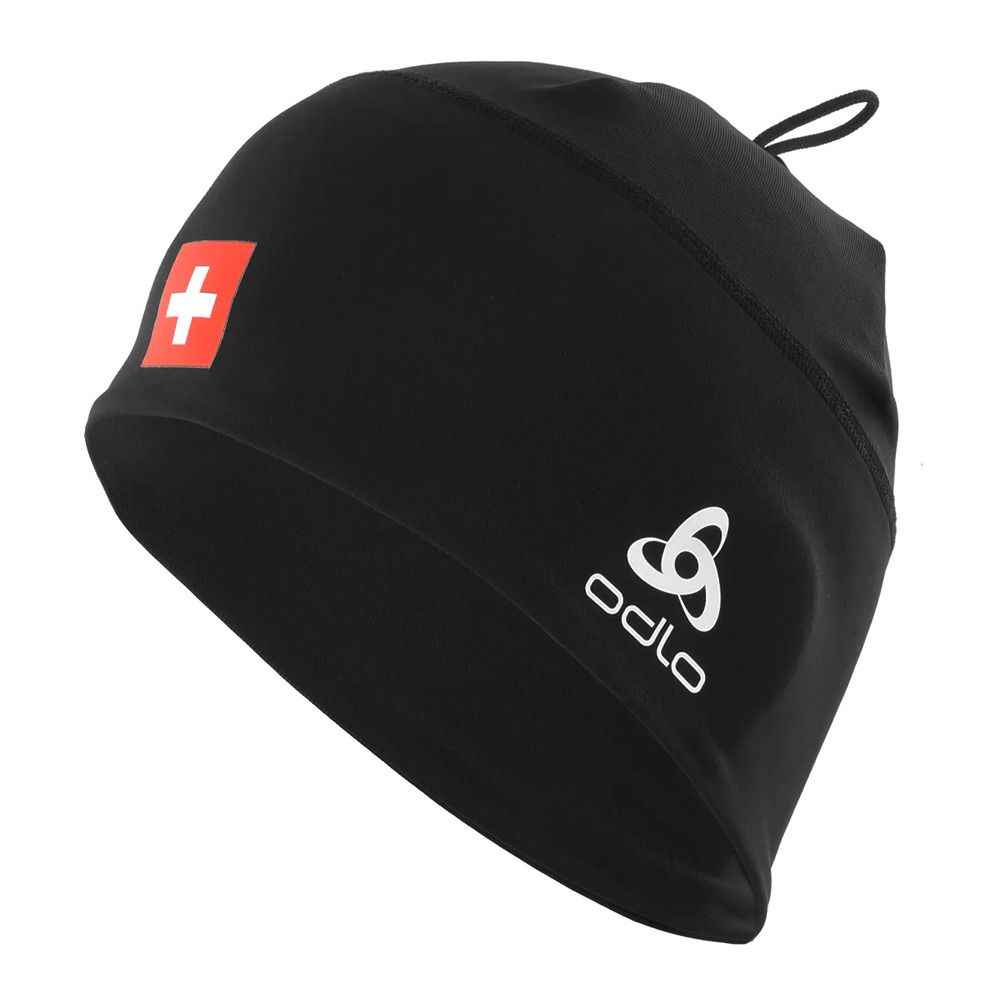 Odlo FAN WARM ECO - Bonnet swissski black