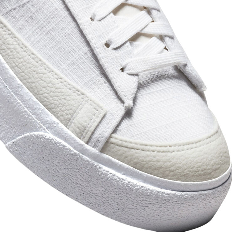 Nike blazer low platform White/boarder blue-pink oxford