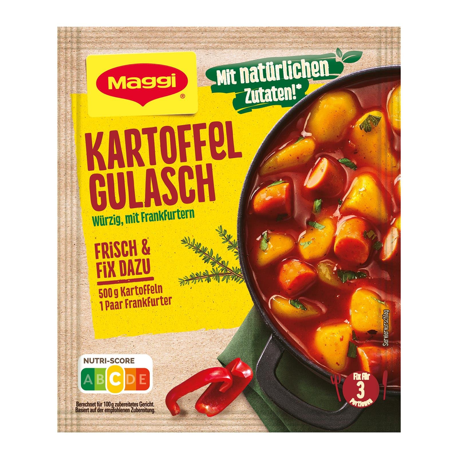 MAGGI Fix für Kartoffelgulasch