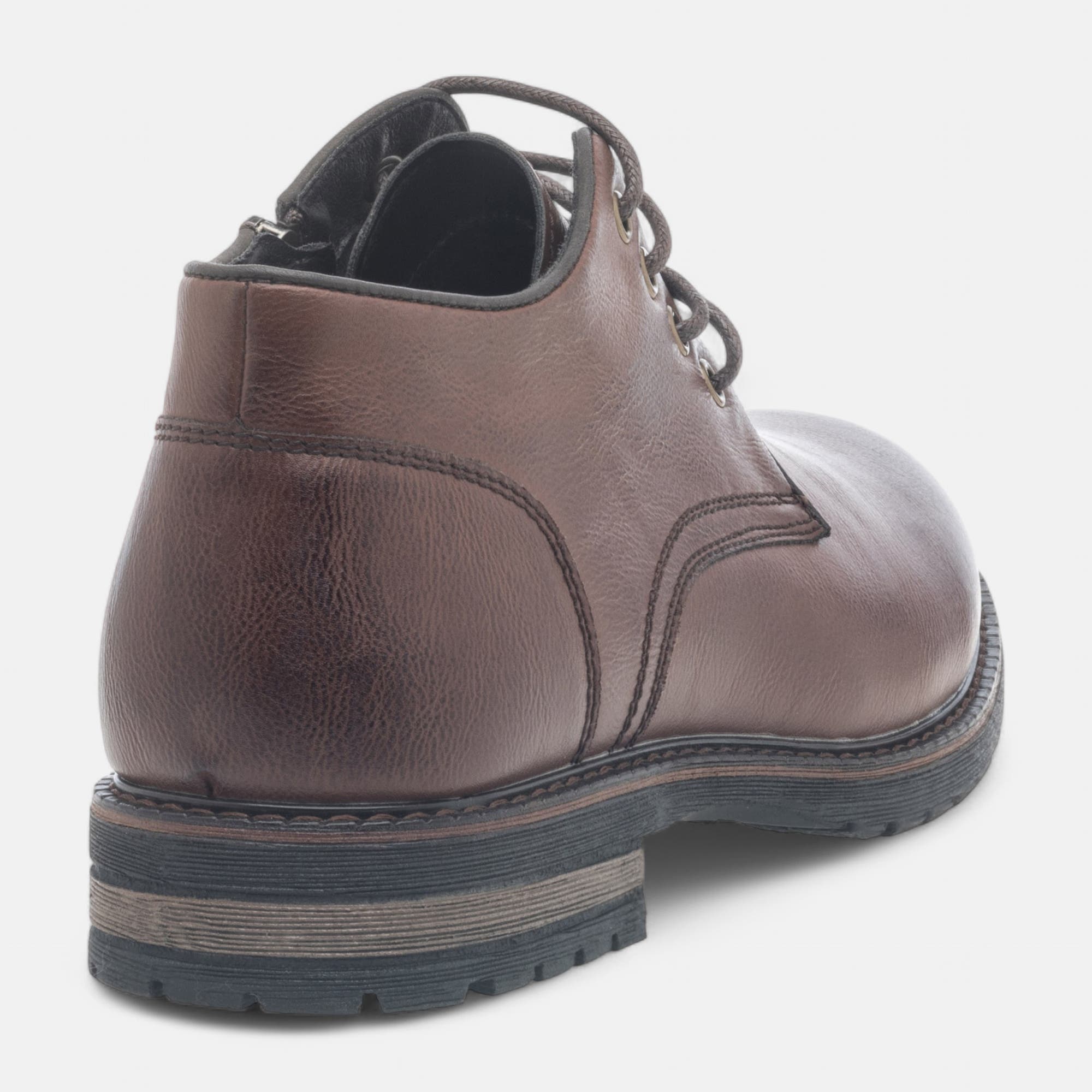 Bottines pieds sensibles Homme marron