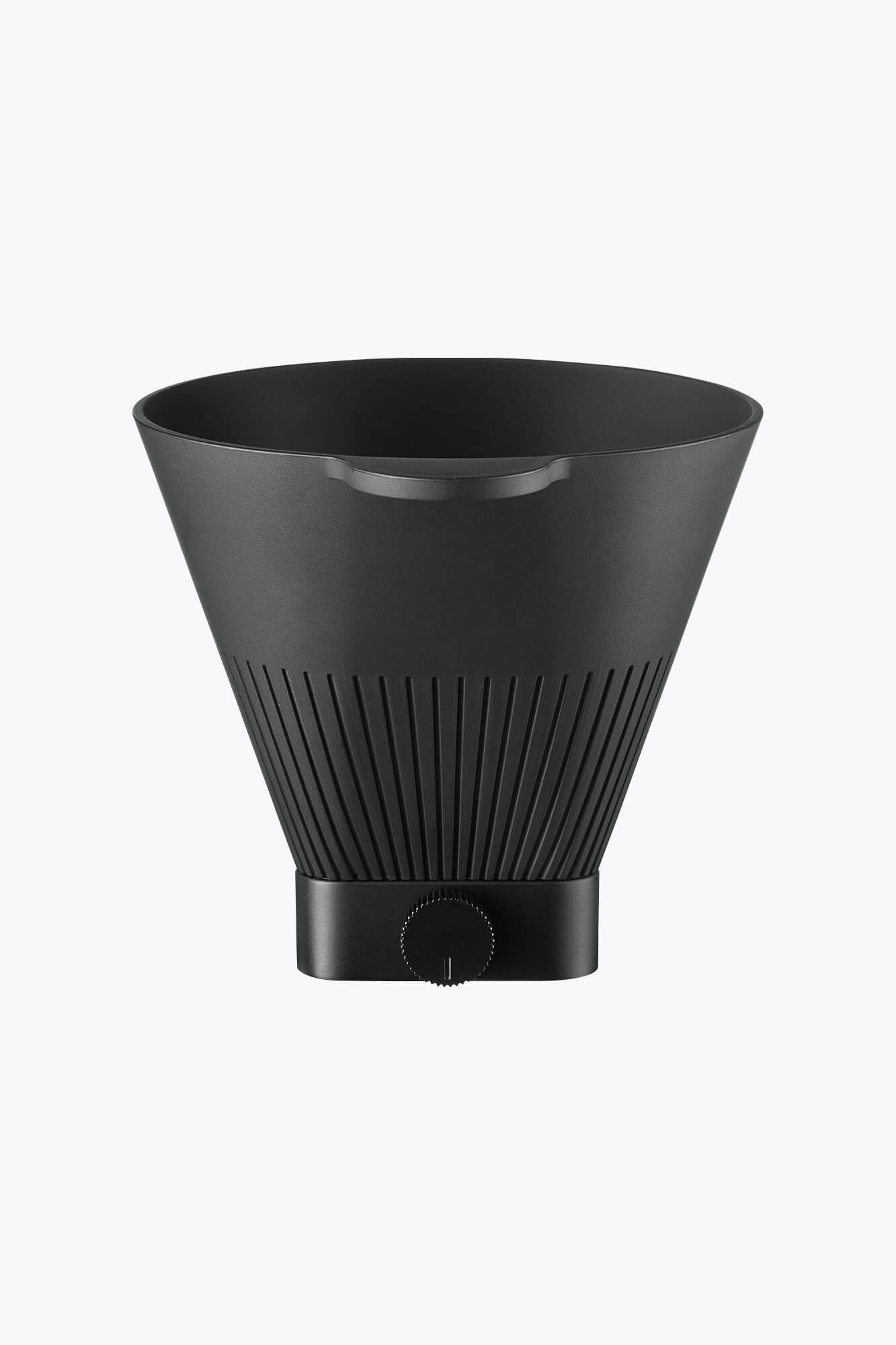 Melitta® Amano Kaffeebereiter Schwarz-Silber