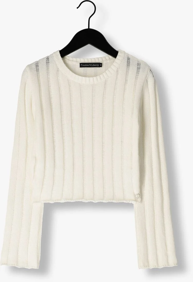 FRANKIE & LIBERTY witte frankie & liberty trui monica knit
