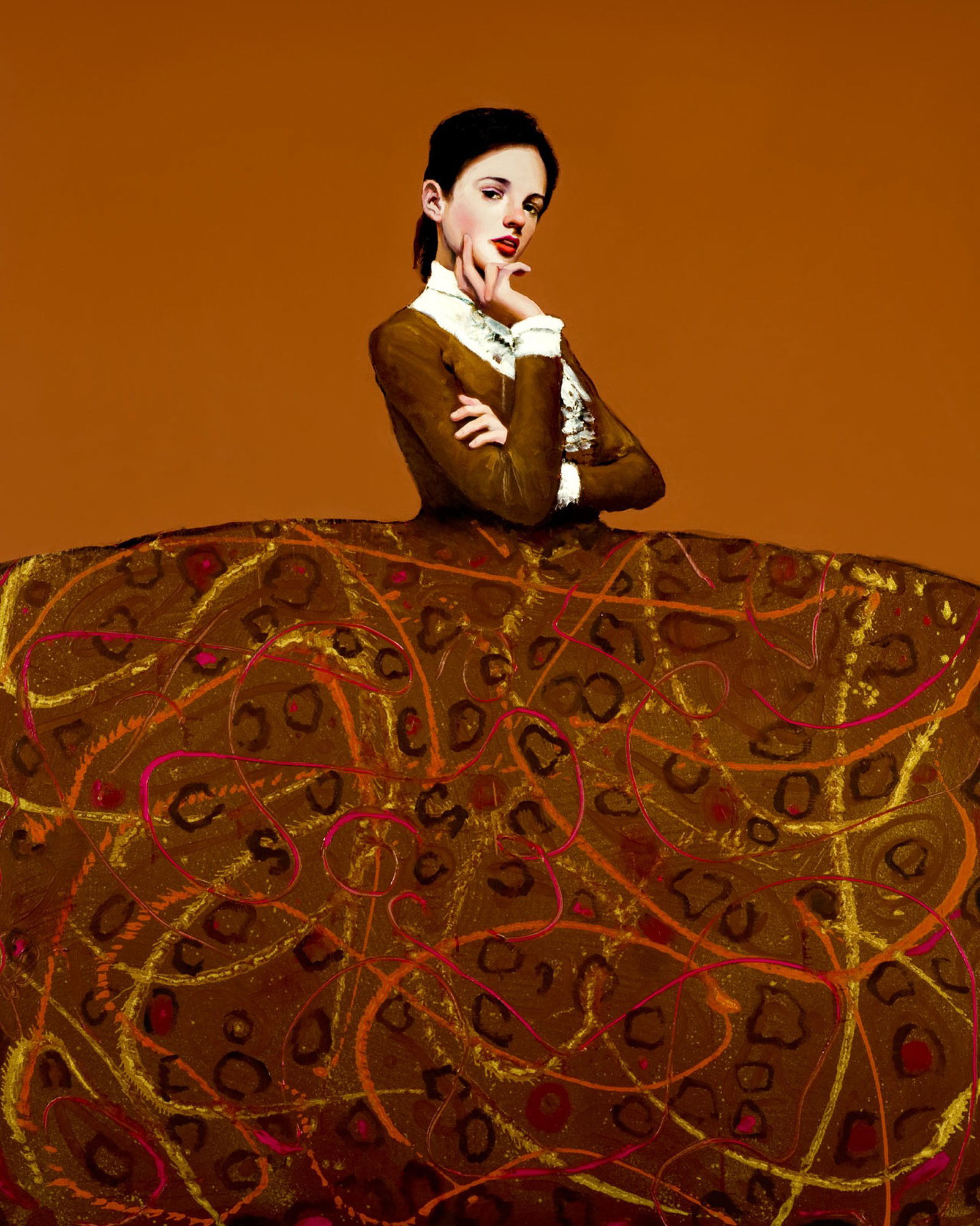 Menina Marrón by Alfredo Palmero - Limited Edition. Edition of: 150. Signed.