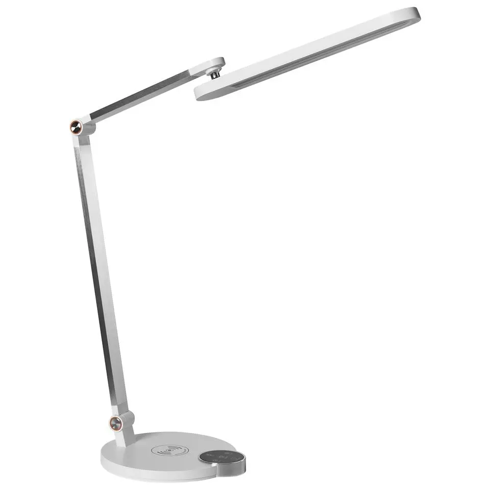 CAROY - Bureaulamp LED - Wit - Synthetisch materiaal