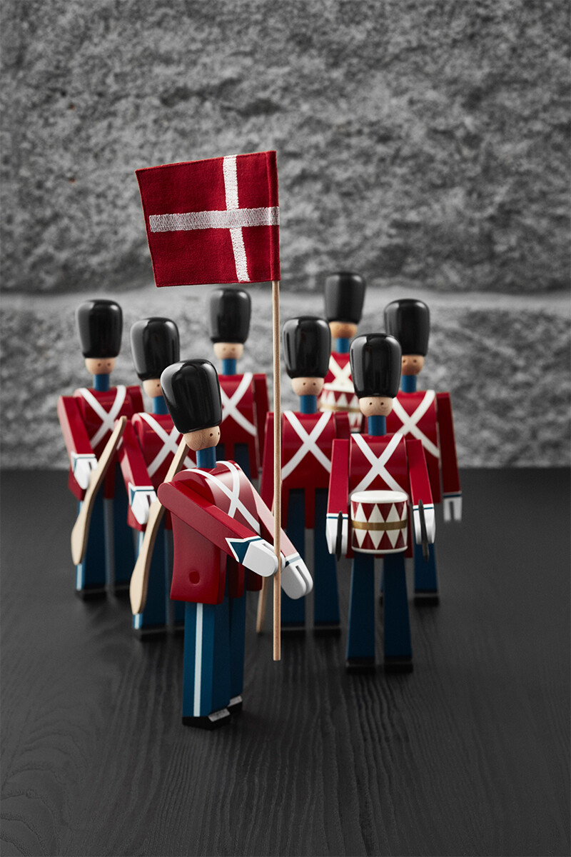 Kay Bojesen - Garder Med Flag - 22 CM