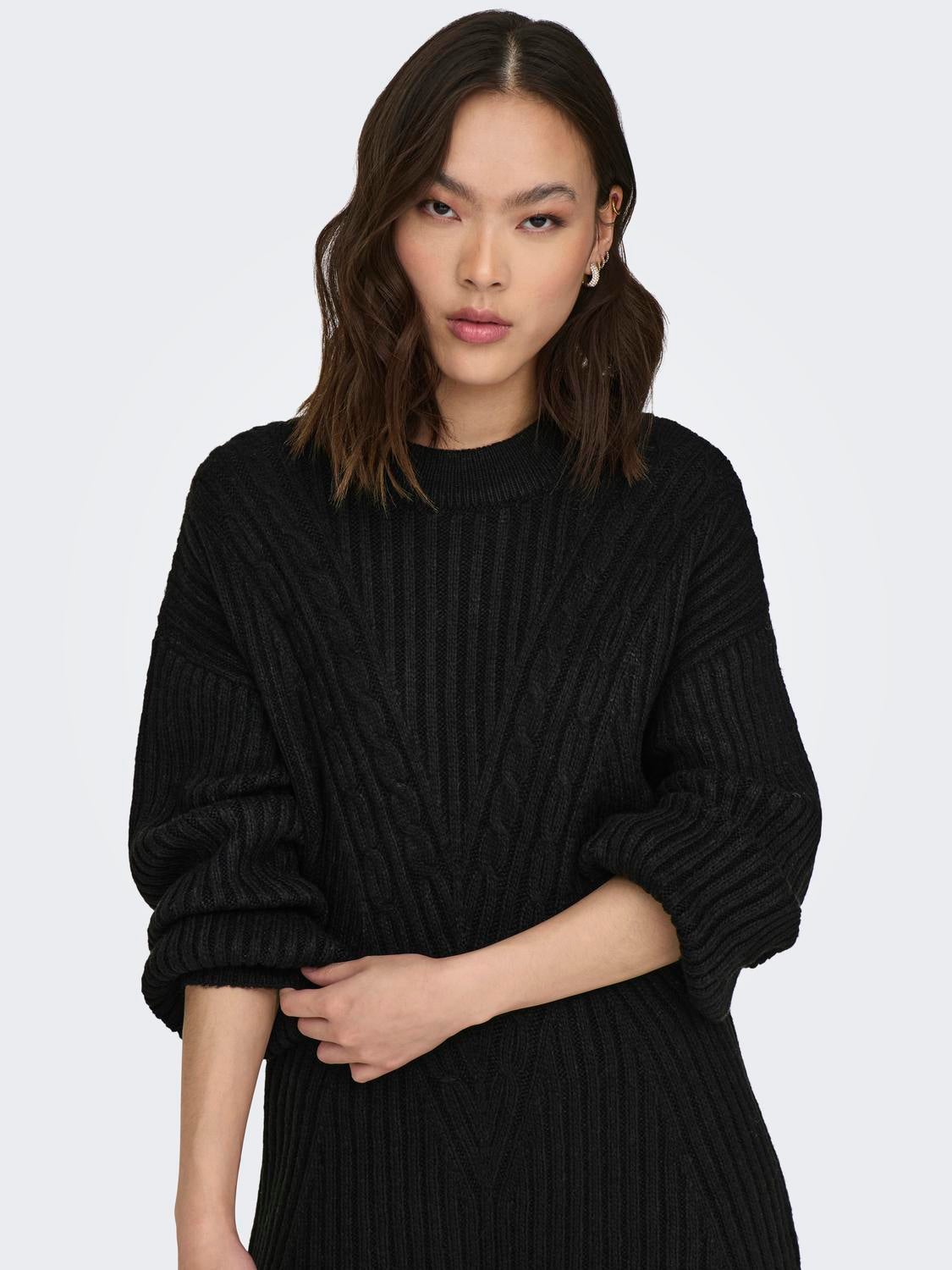 ONLALLIE Langes Kleid Black