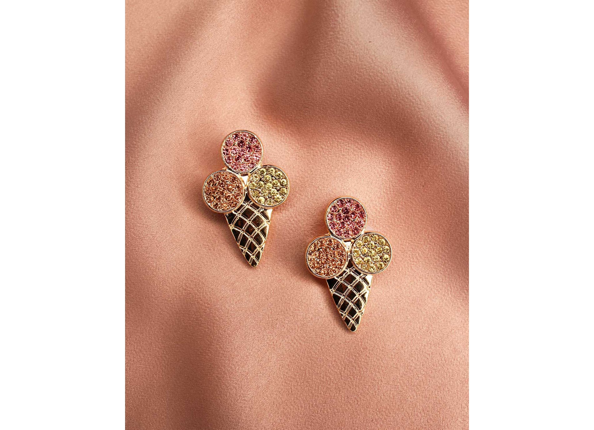 Bijou glace multicolore