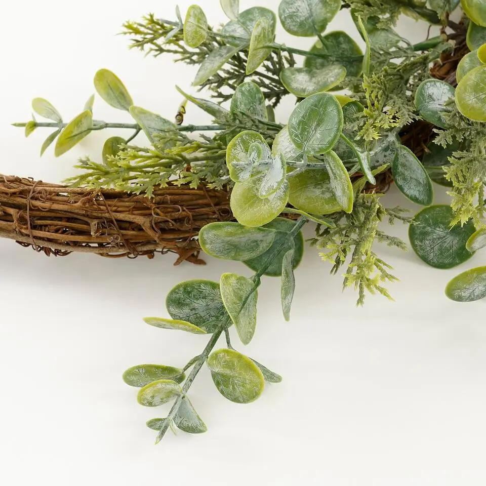 House of Seasons Kerstkrans - Ø45 cm - Groen