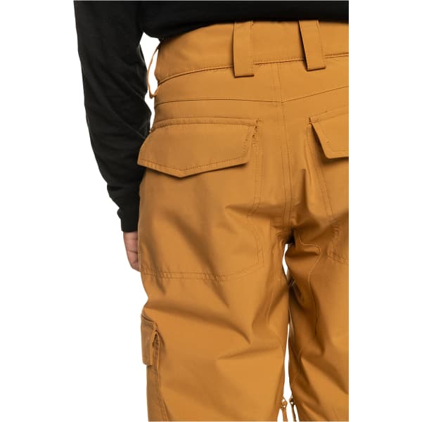 Pantalon de ski QUIKSILVER PORTER YTH PT BONE BROWN