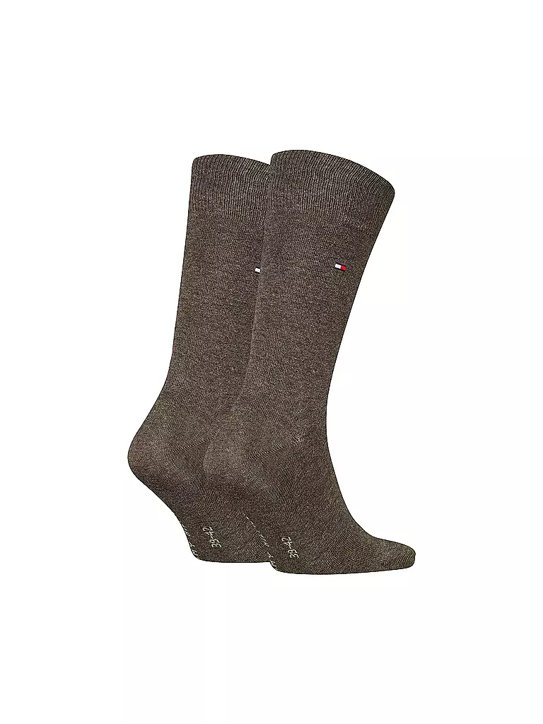 TOMMY HILFIGER Socken 2-er Pkg. oak braun